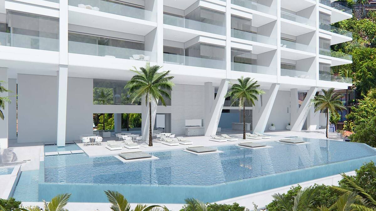 Orchid pool Puerta Vallarta 1